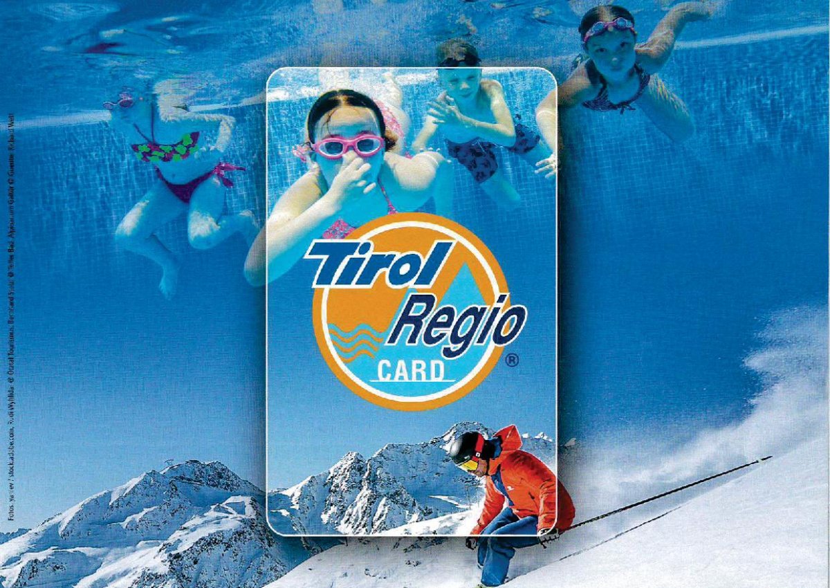 Vorverkauf Tirol Regio Card 2024/2025