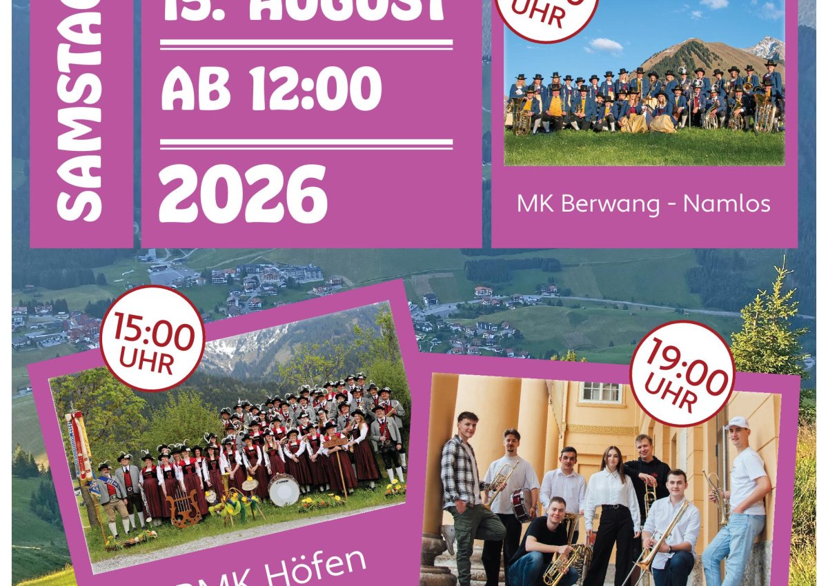 Berwanger Dorffest am Samstag, 15. August 2026! Berwanger Dorffest am Samstag, 15. August 2026!